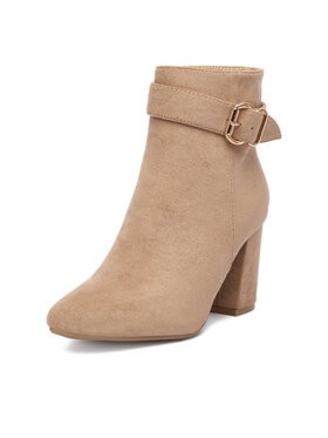 DeeZee Botki HX18052A-61 Beżowy