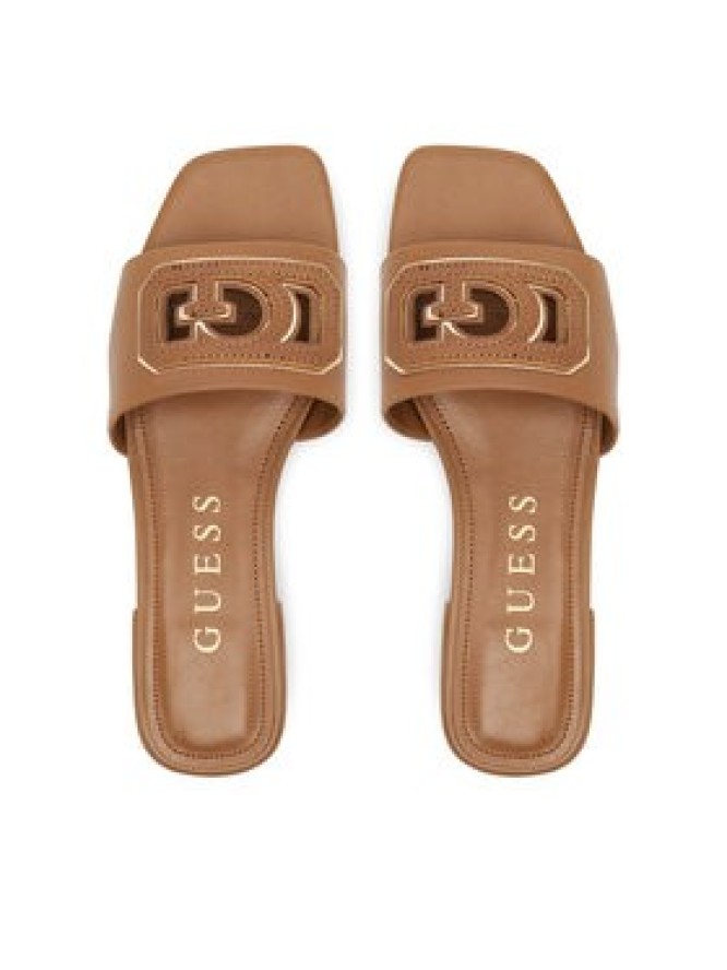 Guess Klapki FLJTAR LEA19 Brązowy