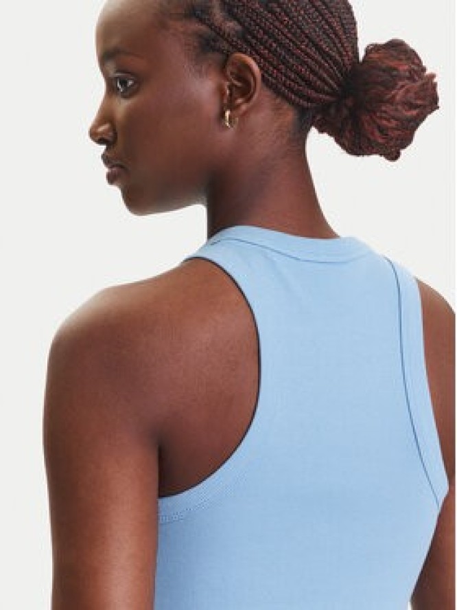 HUGO Top Easy 50508857 Błękitny Slim Fit