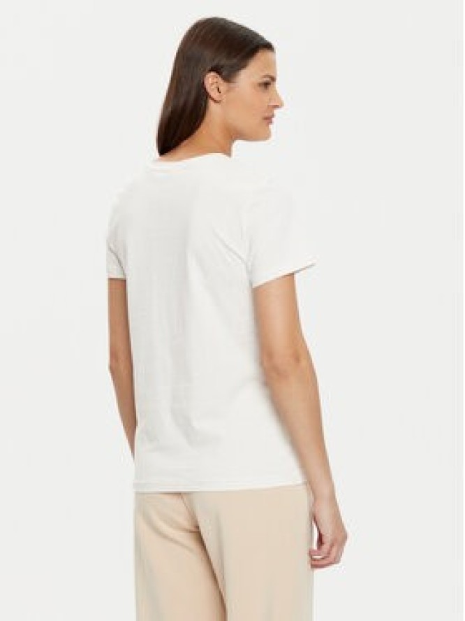 Guess T-Shirt V5RI06 I3Z14 Écru Regular Fit