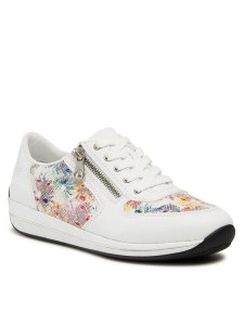 Rieker Sneakersy N1112-90 Biały