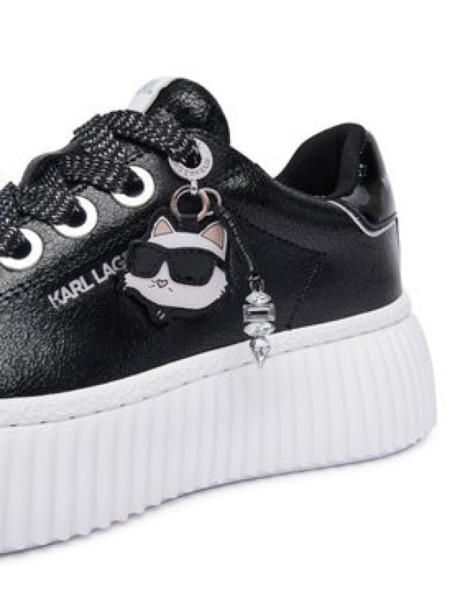 KARL LAGERFELD Sneakersy KL42376C Czarny