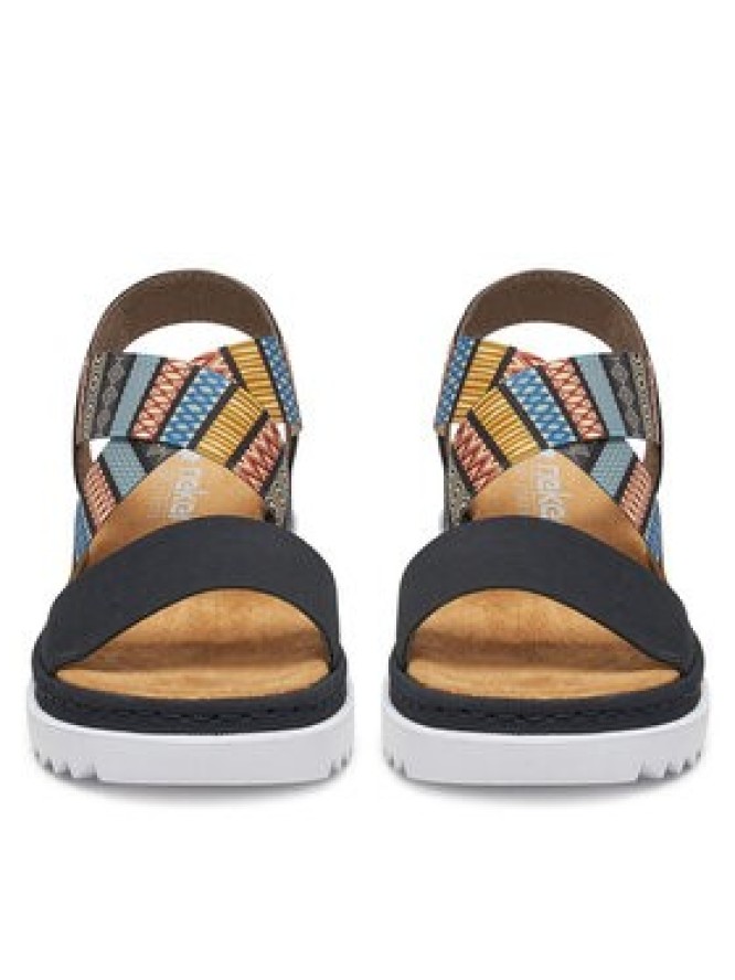 Rieker Sandały CEO-V44G8-14 Granatowy