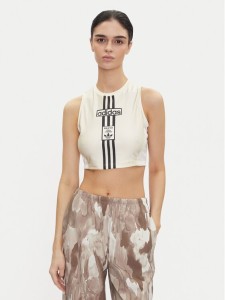 adidas Top Adibreak JD0103 Écru Slim Fit