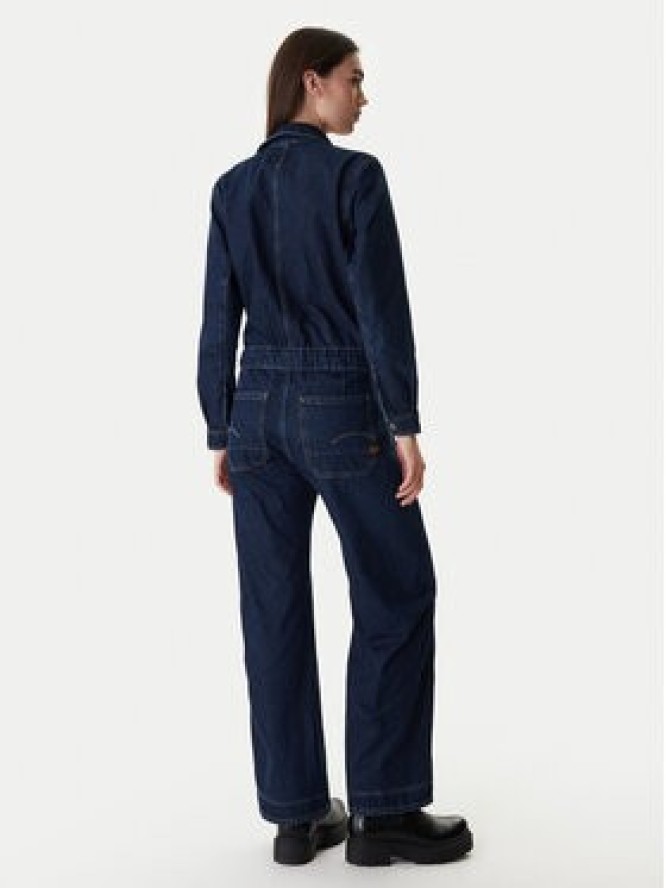G-Star Raw Kombinezon D26877-E090 Granatowy Relaxed Fit