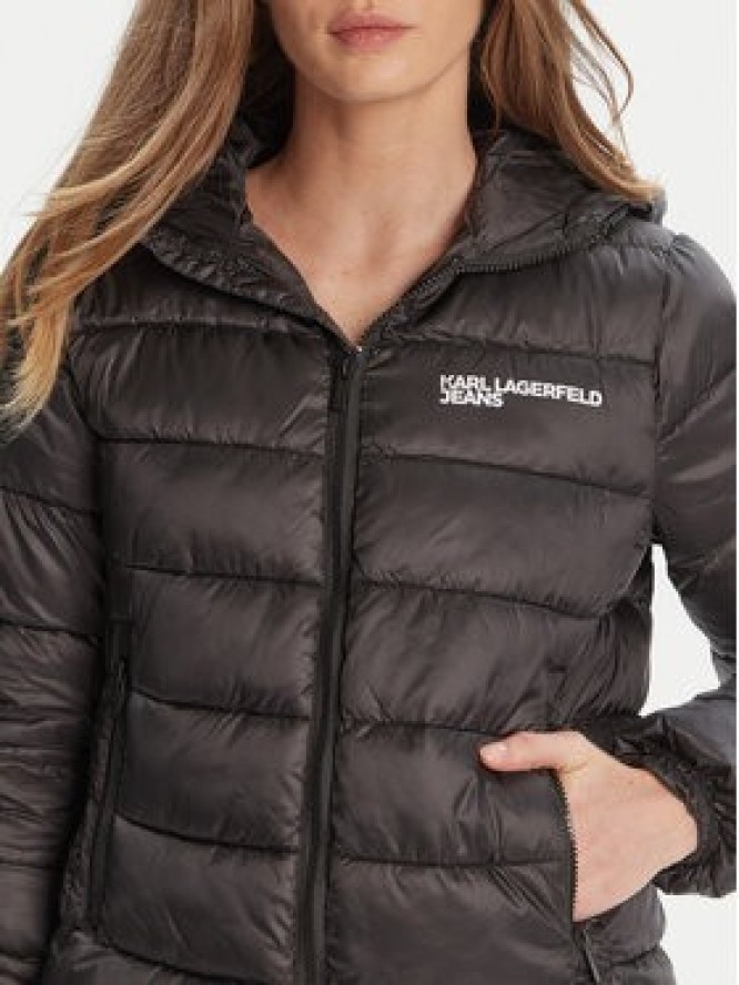 Karl Lagerfeld Jeans Kurtka zimowa A3W15026 Czarny Regular Fit