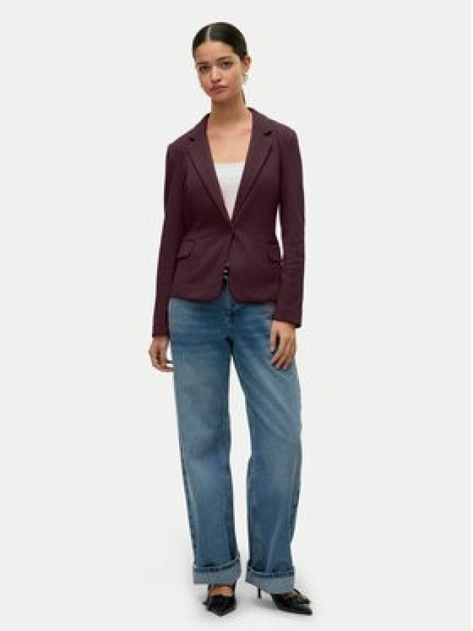 Vero Moda Marynarka Julia 10154123 Fioletowy Regular Fit