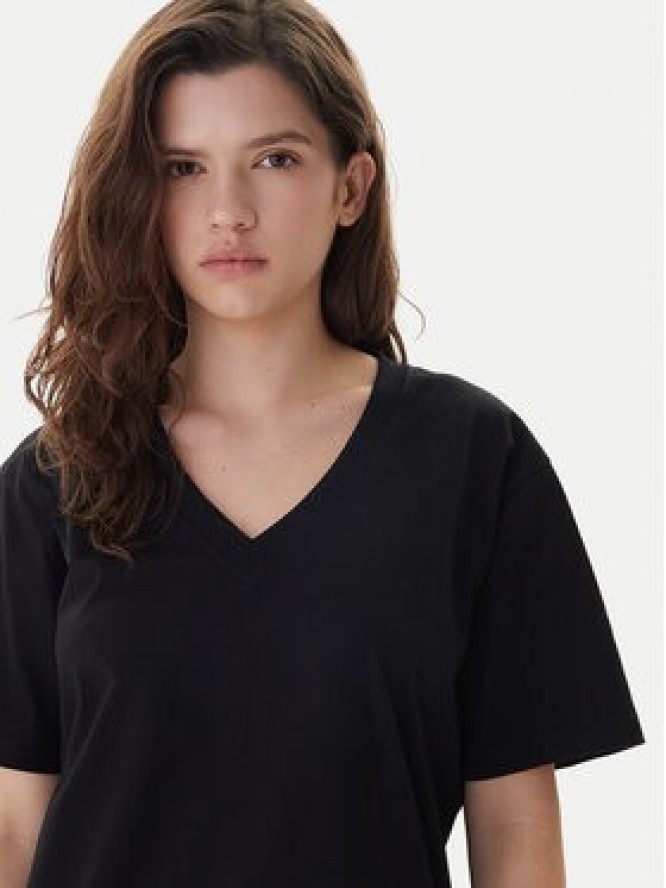 KARL LAGERFELD T-Shirt B1W17031 Czarny Relaxed Fit