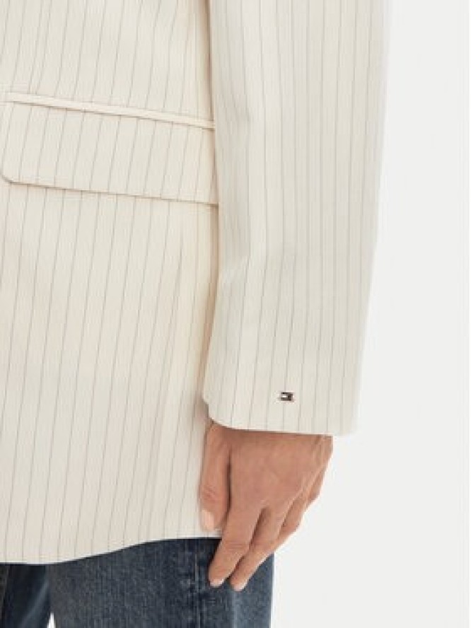 Tommy Hilfiger Marynarka WW0WW46167 Beżowy Relaxed Fit