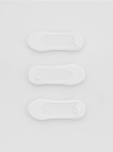 Skarpetki baleriny 3 pack - złamana biel