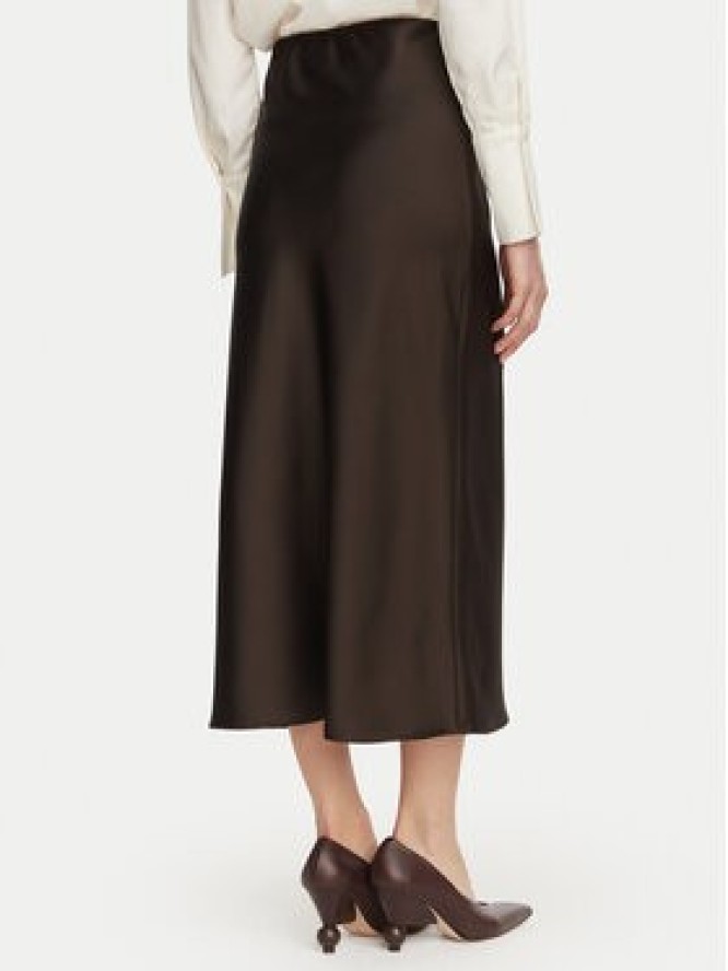 Rinascimento Spódnica midi CFC0130230003 Brązowy ciemny Regular Fit