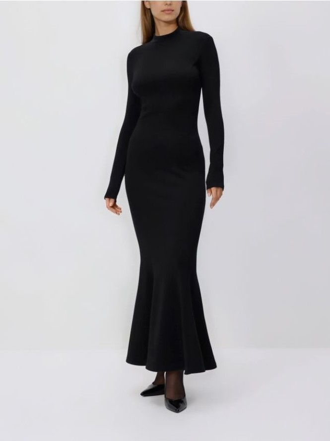 Sukienka maxi - czarny