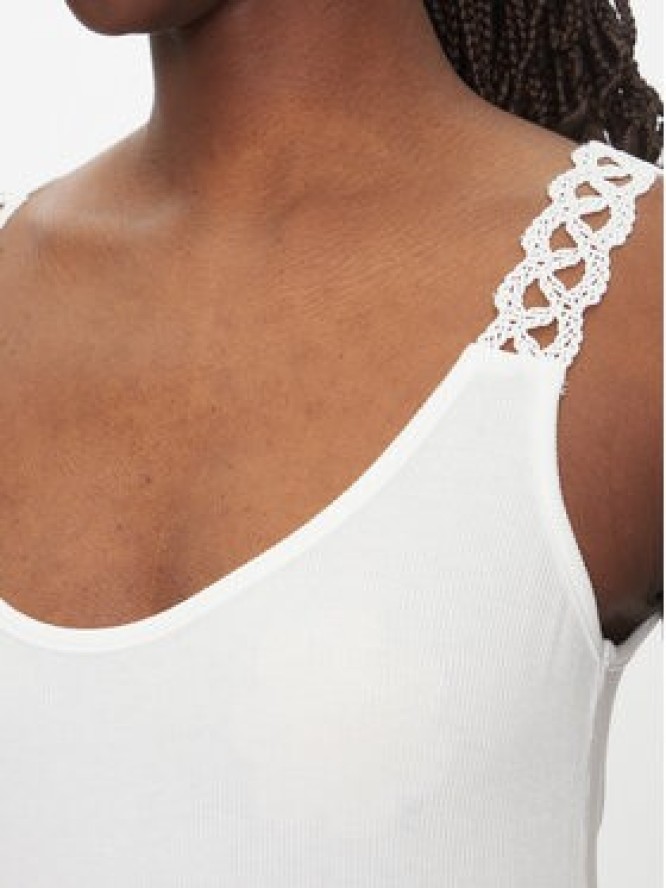 Morgan Top 251-DOUBI Biały Slim Fit