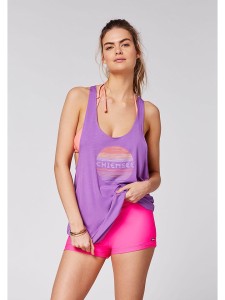Chiemsee Top "Velle" w kolorze fioletowym rozmiar: L