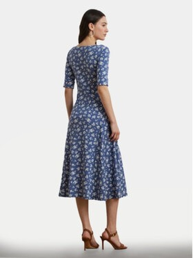 LAUREN RALPH LAUREN Sukienka codzienna 200976993001 Niebieski Regular Fit