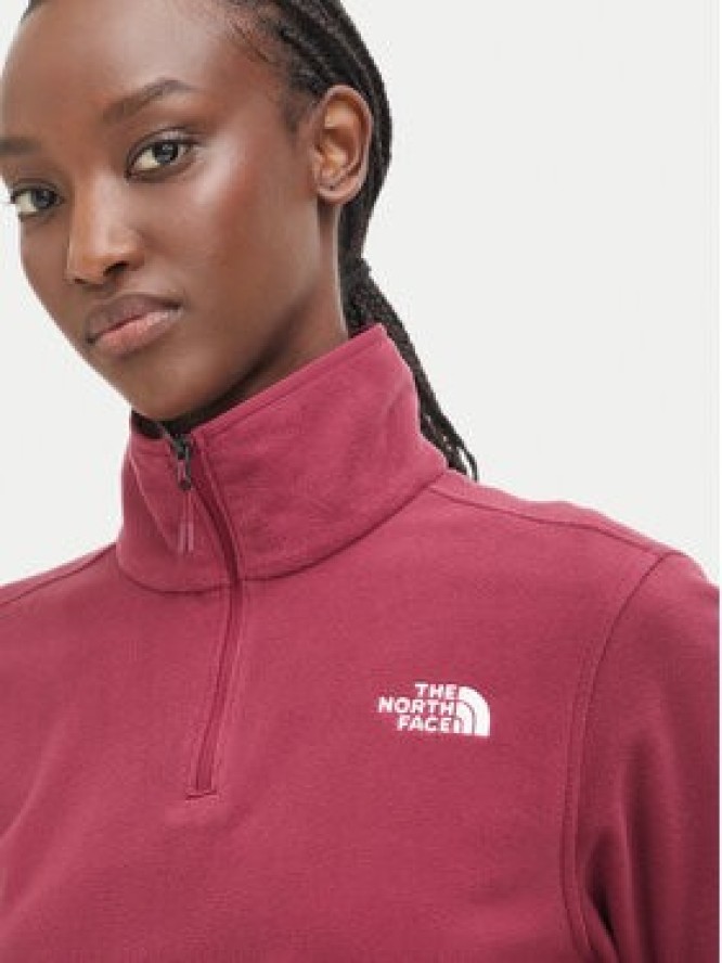 The North Face Polar Glacier NF0A8D2F Bordowy Regular Fit