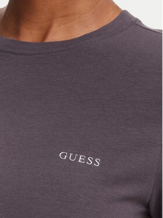 Guess T-Shirt V6RI07 J1314 Brązowy ciemny Regular Fit