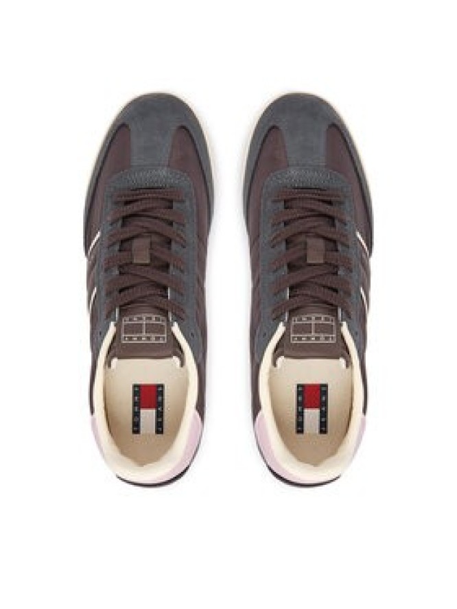 Tommy Jeans Sneakersy Tjw Low Profile Runner EN0EN02927 Czarny