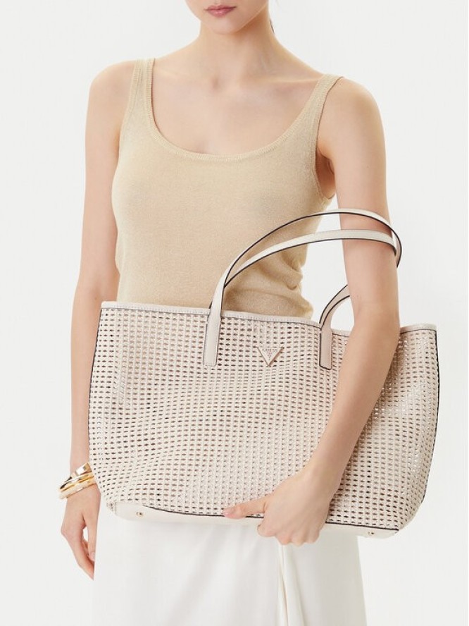 Guess Torebka Brigitta HWWZ72 06240 Écru