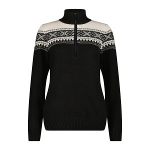 Damski półzip CMP Wooltech