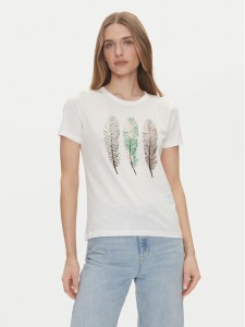 JDY T-Shirt Michigan 15311702 Biały Regular Fit