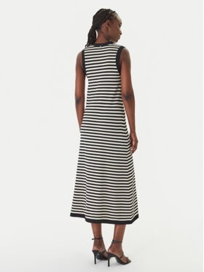 LOLA CASADEMUNT Sukienka dzianinowa MS2616002 Czarny Regular Fit