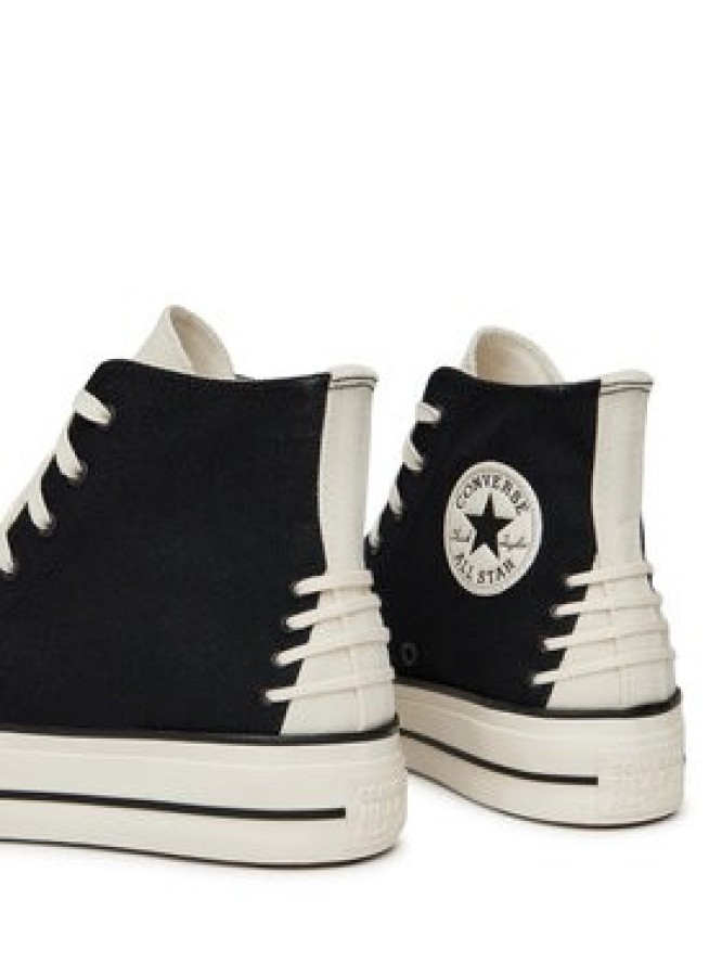Converse Trampki Chuck Taylor All Star Lift Platform Crafted Laces A12552C Czarny