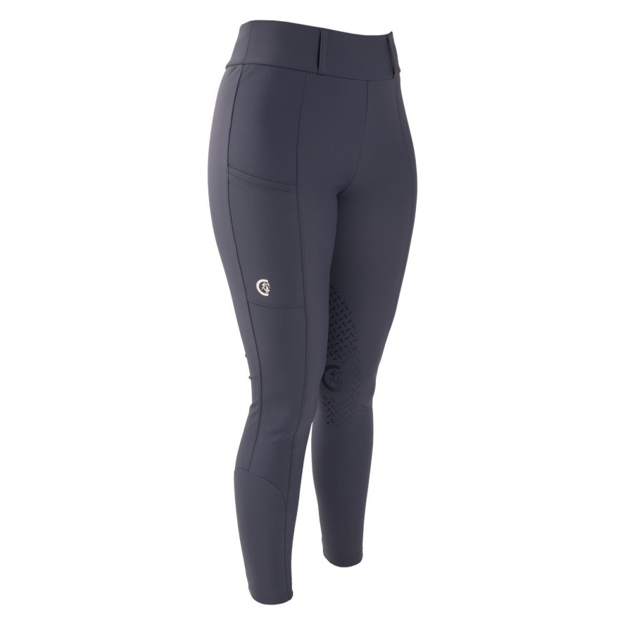 Legginsy jeździeckie z gripem na kolanach dla kobiet Kentucky Horsewear Classic