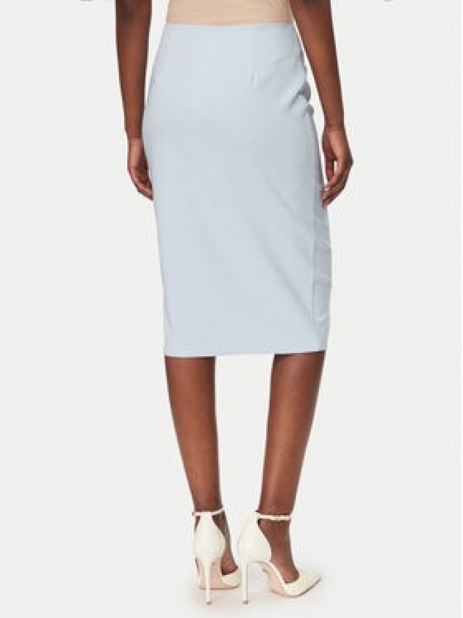 Rinascimento Spódnica ołówkowa CFC0127985003 Błękitny Slim Fit