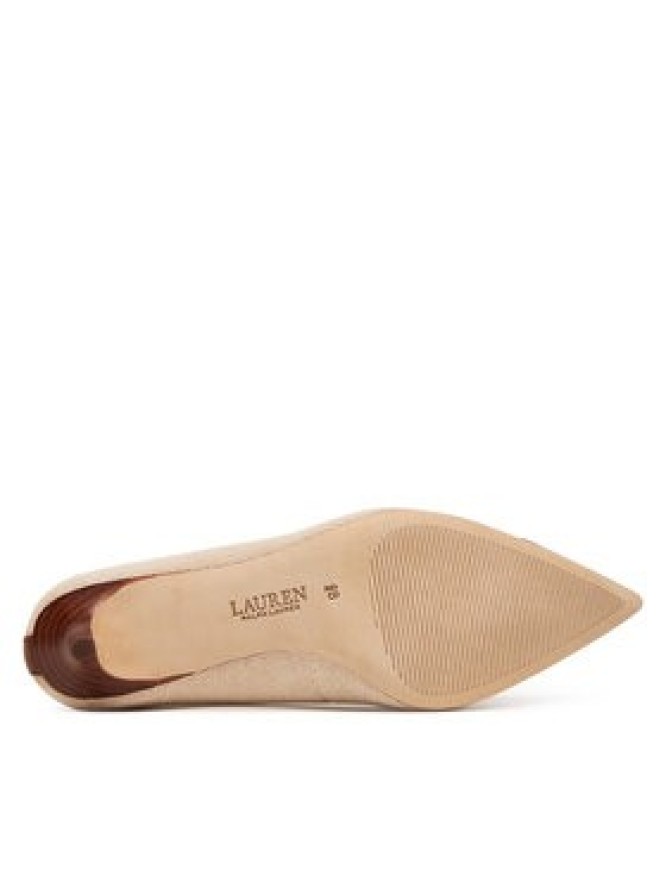LAUREN RALPH LAUREN Szpilki 802P10395003 Beżowy