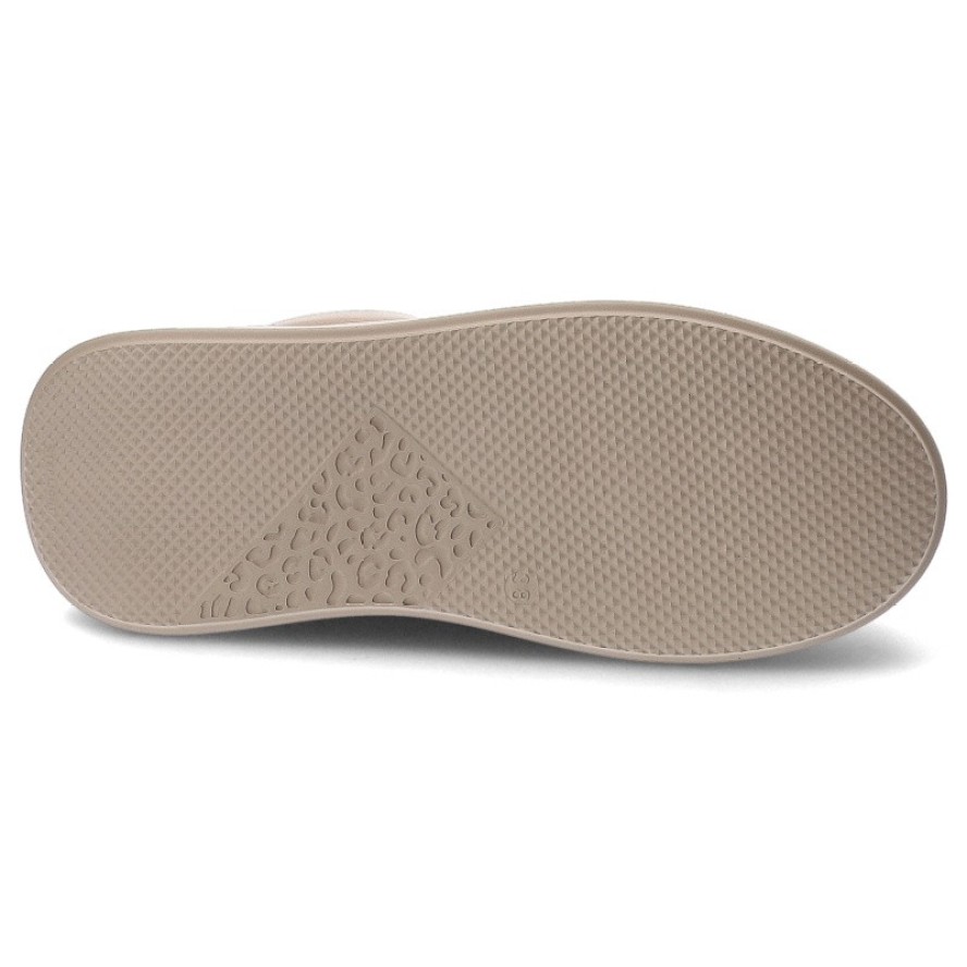 Beżowe Botki Karino Modne Obuwie Damskie