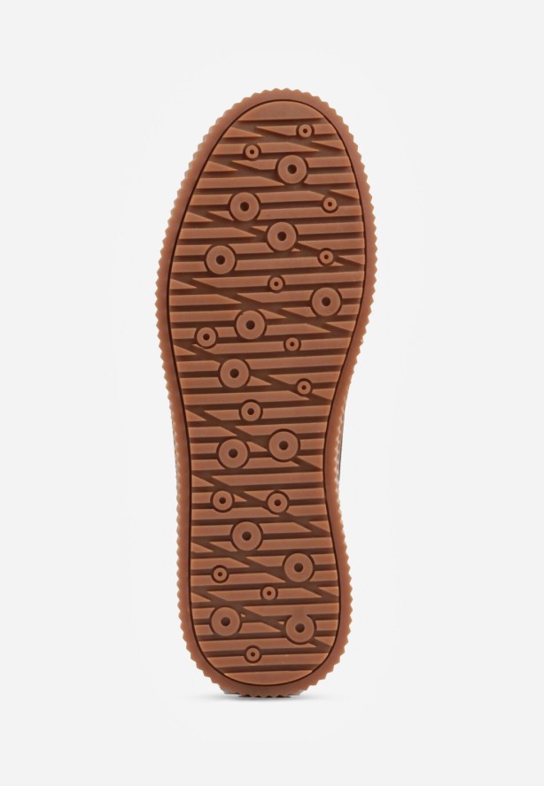 Czarne Zamszowe Sneakersy w Stylu Klasycznych Tenisówek ze Skórzaną Wkładką Riosera