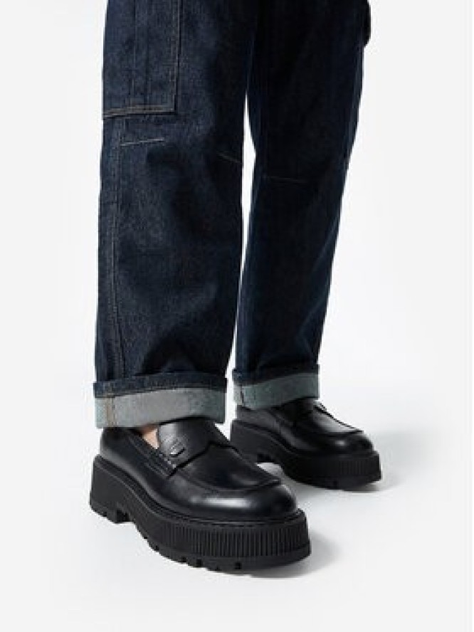 G-Star Raw Loafersy CEO-ELIF-9001-25-1 Czarny