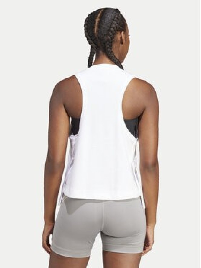 adidas by Stella McCartney Top IB6858 Biały Regular Fit