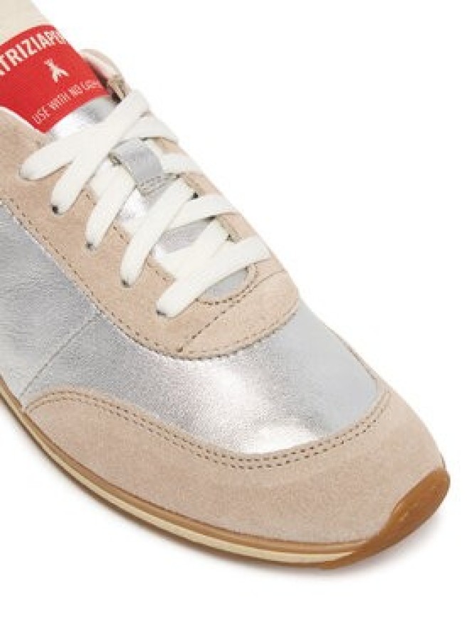 Patrizia Pepe Sneakersy 8Z0135/L154-FG69 Srebrny