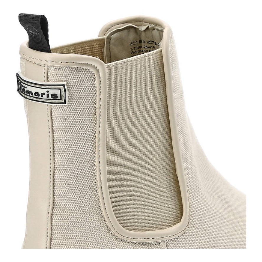 Beżowe Botki Tamaris Modne Buty Damskie Na Wiosnę