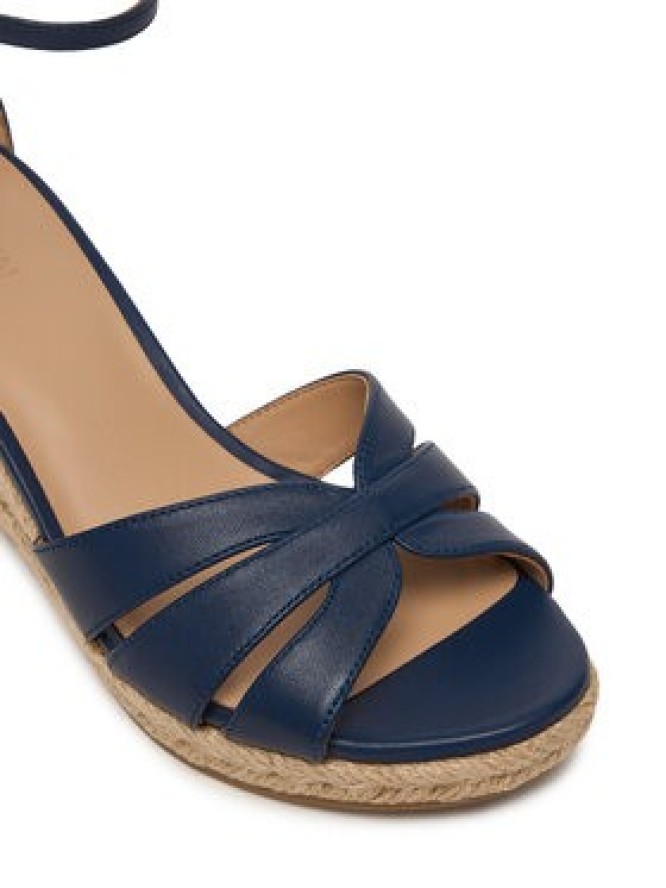 LAUREN RALPH LAUREN Espadryle Nellie 802P04433003 Granatowy