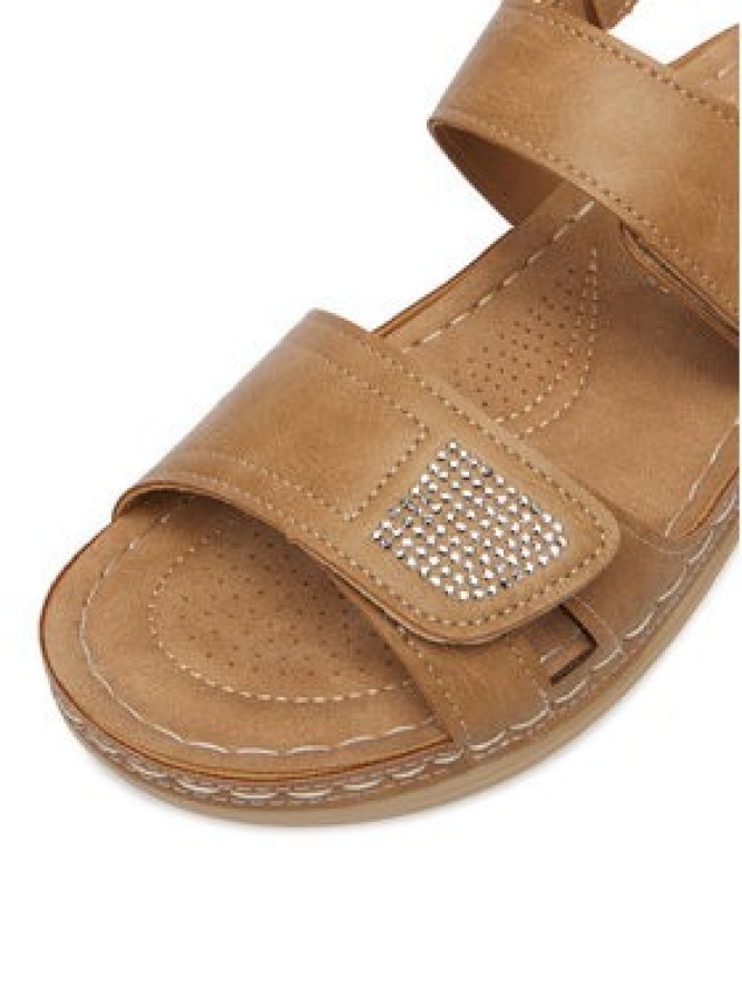 Go Soft Sandały CEO-WFA3741-1 Beżowy