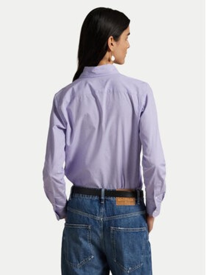 Polo Ralph Lauren Koszula 211941509003 Fioletowy Slim Fit