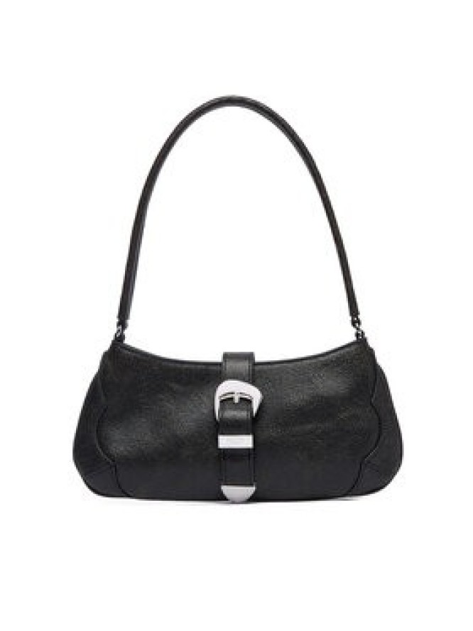 Tommy Jeans Torebka Tjw Cool Leather Shoulder Bag AW0AW18788 Czarny