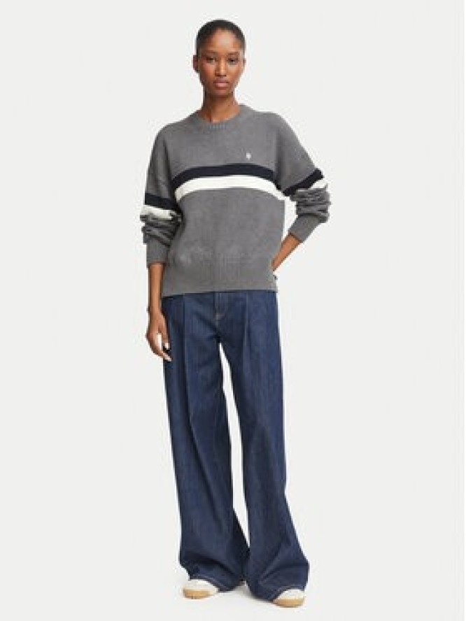 Guess Jeans Sweter W6BR08 Z1251 Szary ciemny Regular Fit