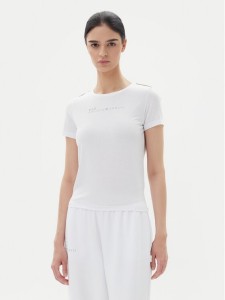 EA7 Emporio Armani T-Shirt 7W000274 AF12945 U0002 Biały Slim Fit