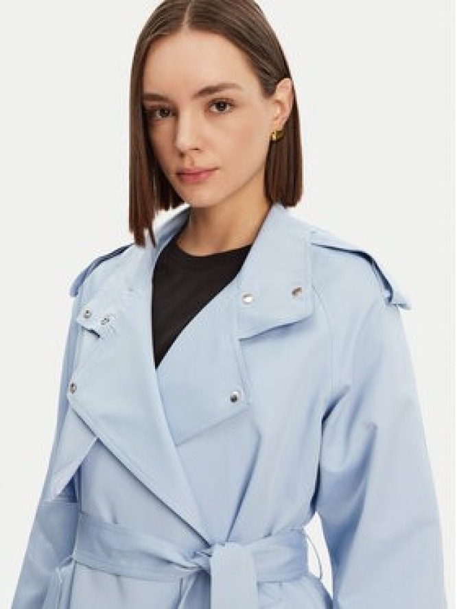 Morgan Trencz 251-GLINE Błękitny Relaxed Fit