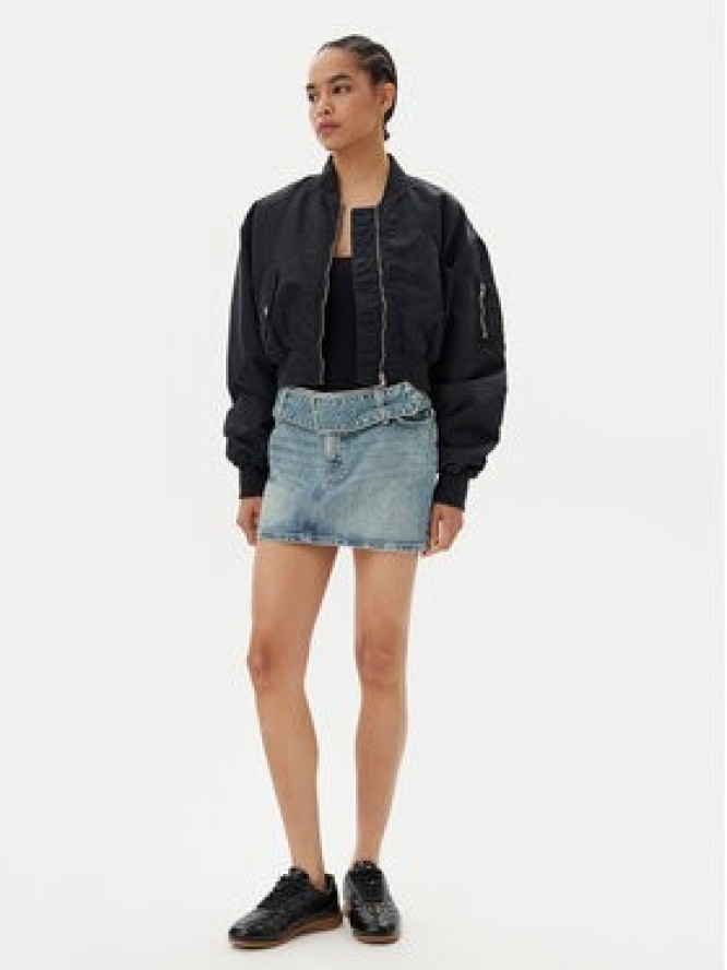 HUGO Spódnica jeansowa Gamini 50541549 Niebieski Regular Fit