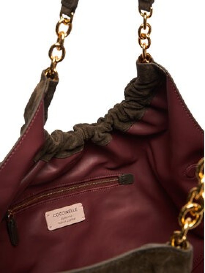 Coccinelle Torebka V5G Coccinellesmash Suede Bim E1 V5G 11 02 01 Khaki