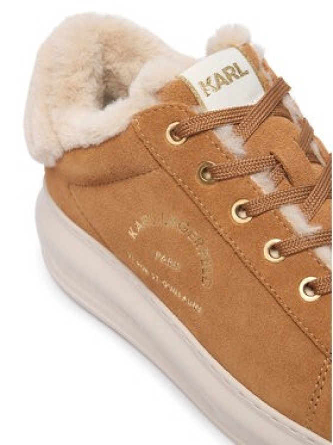 KARL LAGERFELD Sneakersy Kapri KL62537L Beżowy