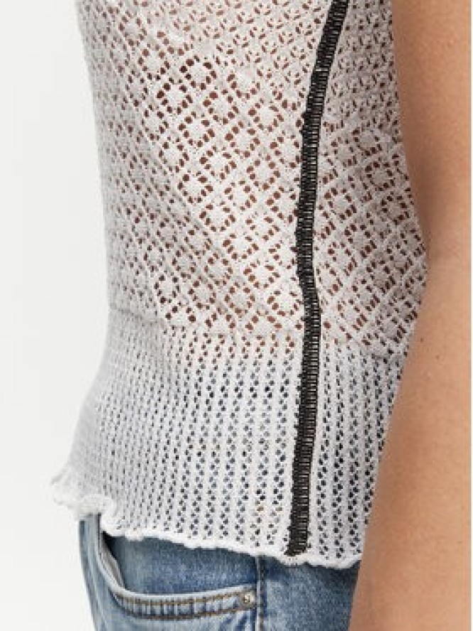 PINKO Top 104642 A2EB Z04 Biały Regular Fit