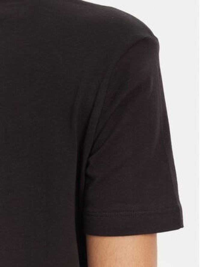 Just Cavalli T-Shirt 78PAHT01 Czarny Regular Fit