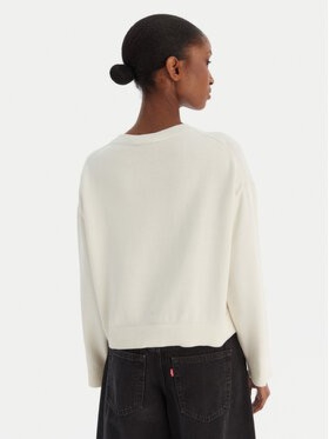 Calvin Klein Jeans Sweter Smooth LV047E304G Beżowy Regular Fit