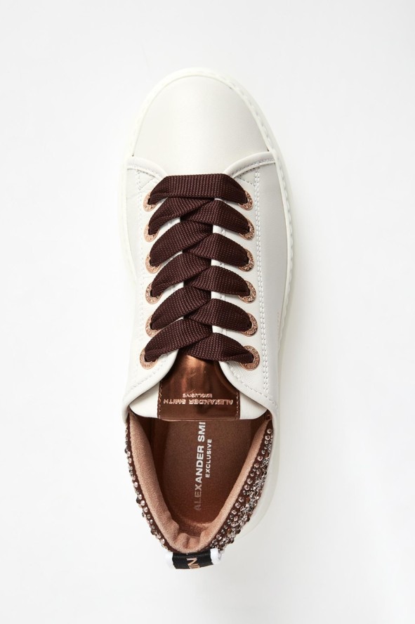 Sneakersy damskie skórzane Wembley ALEXANDER SMITH